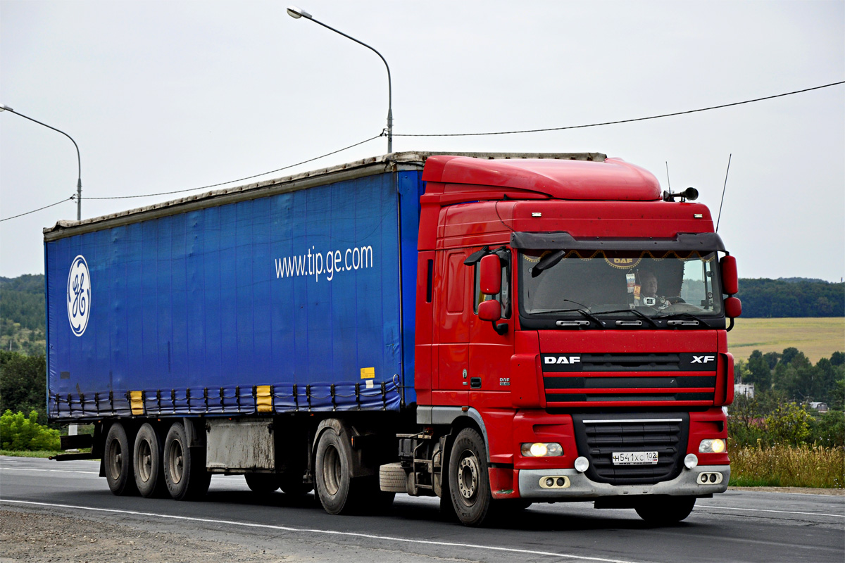 Башкортостан, № Н 541 ХС 102 — DAF XF105 FT