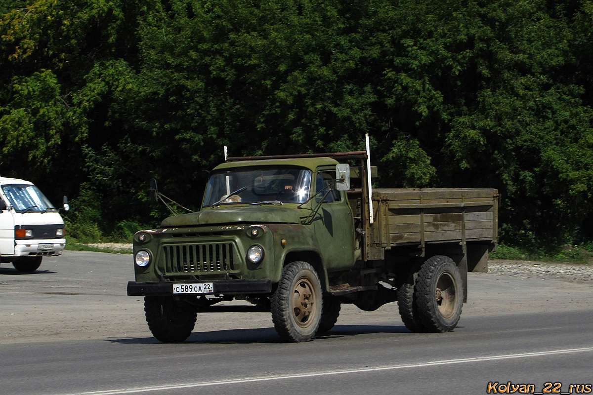 Алтайский край, № С 589 СА 22 — ГАЗ-52-04