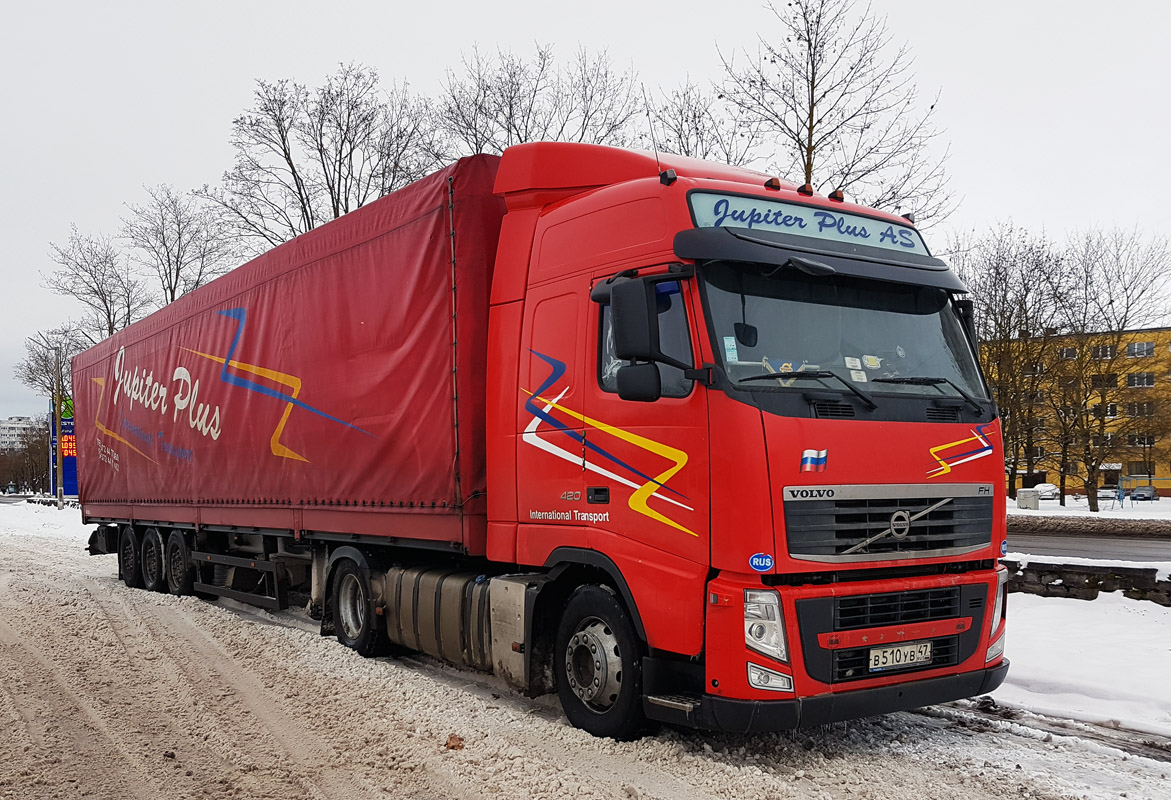 Ленинградская область, № В 510 УВ 47 — Volvo ('2008) FH.420