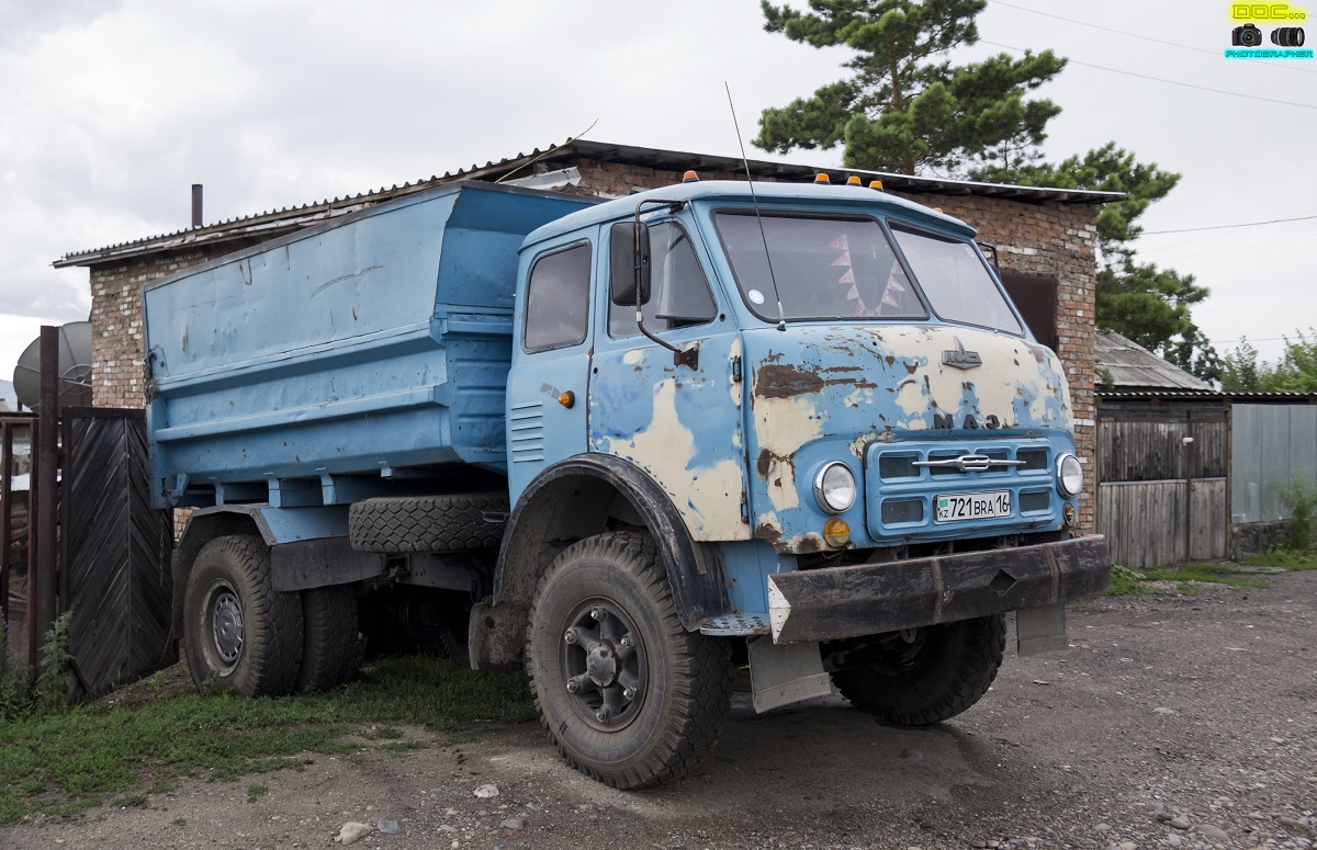 Восточно-Казахстанская область, № 721 BRA 16 — МАЗ-5549