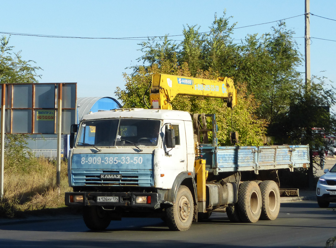 Волгоградская область, № А 126 НУ 134 — КамАЗ-53215 [532150]