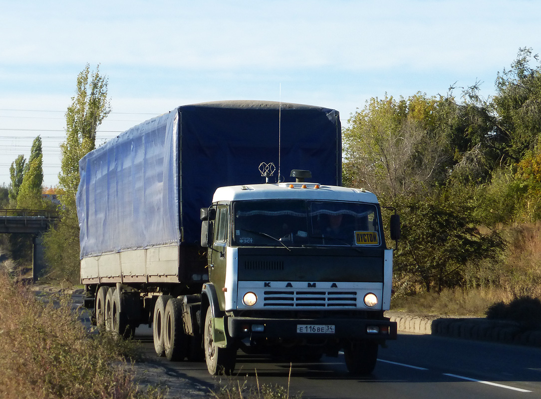 Волгоградская область, № Е 116 ВЕ 34 — КамАЗ-5320