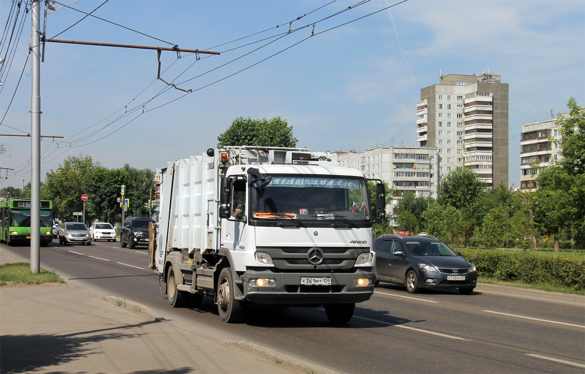 Красноярский край, № К 361 МТ 124 — Mercedes-Benz Atego 1622