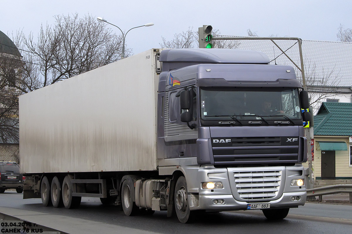 Молдавия, № AAF 883 — DAF XF105 FT