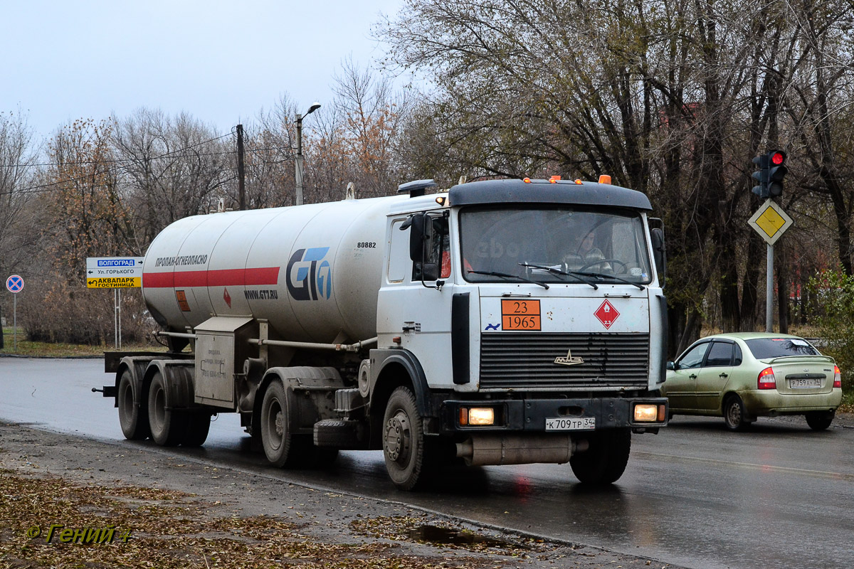 Волгоградская область, № К 709 ТР 34 — МАЗ-5432A5