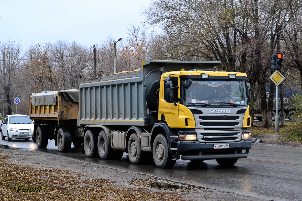 Волгоградская область, № У 548 УУ 34 — Scania ('2011) P380