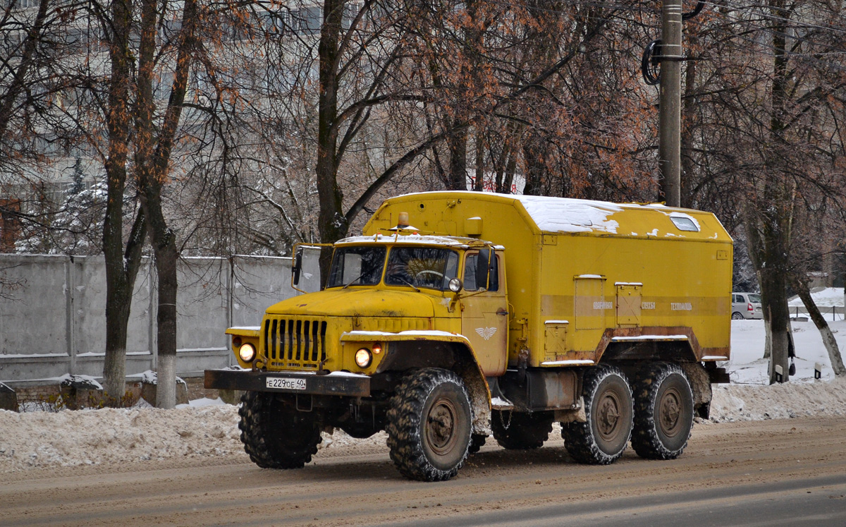 Калужская область, № Е 229 ОЕ 40 — Урал-4320-10