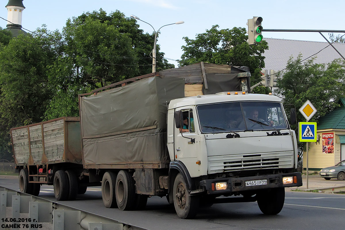 Костромская область, № А 465 ОР 44 — КамАЗ-53213