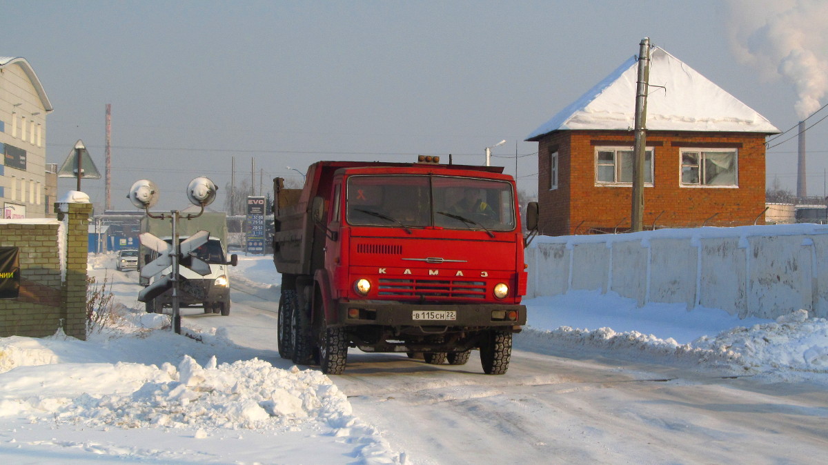 Алтайский край, № В 115 СН 22 — КамАЗ-5511