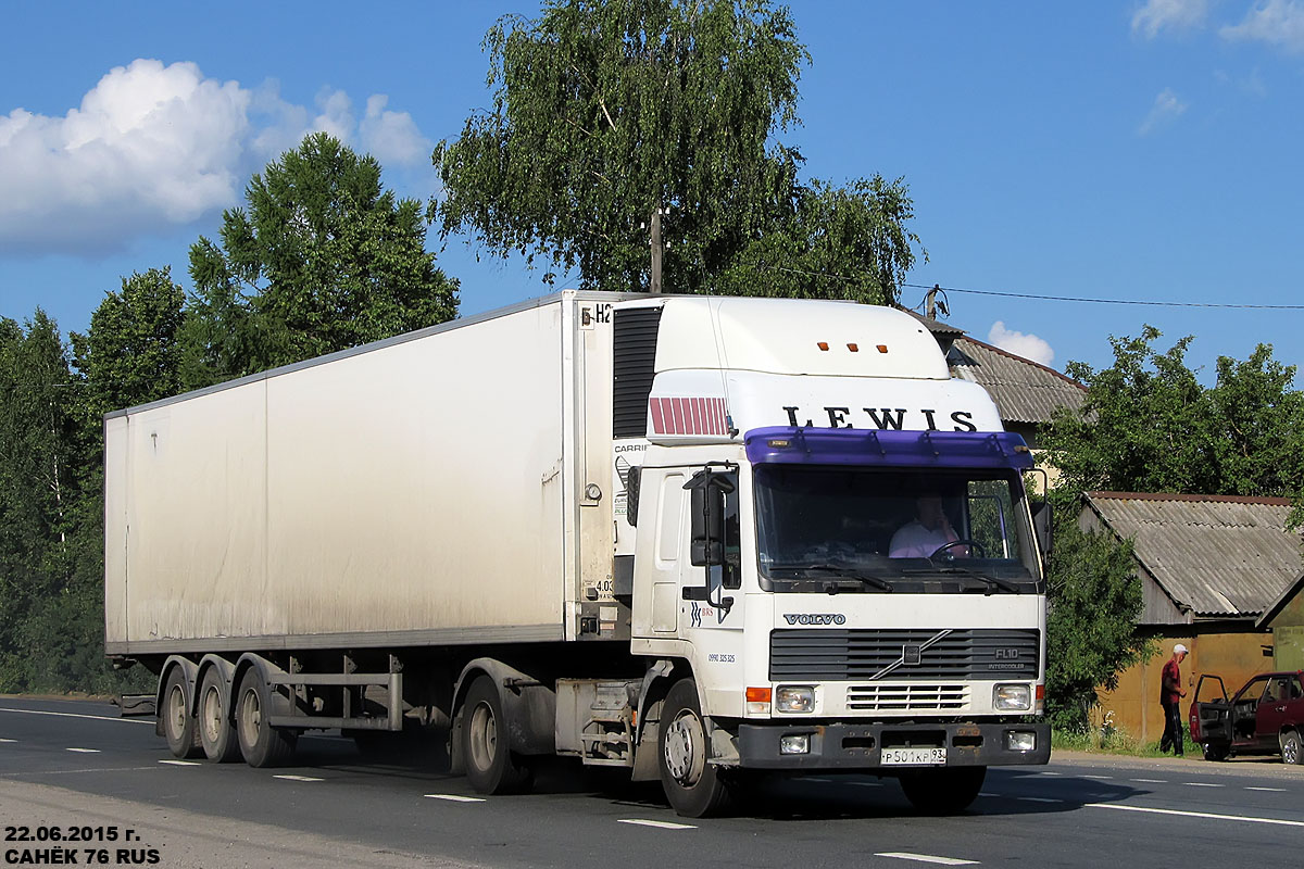 Краснодарский край, № Р 501 КР 93 — Volvo FL10