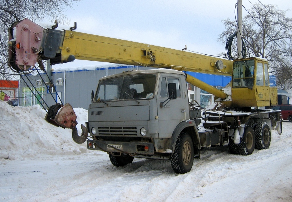 Тверская область, № М 781 РУ 69 — КамАЗ-53213