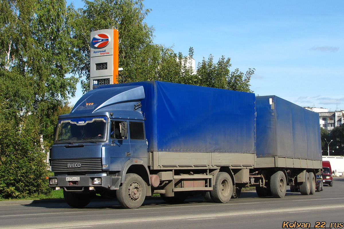 Алтайский край, № Р 075 КК 22 — IVECO TurboStar