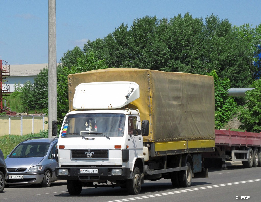 Минск, № АМ 8761-7 — MAN Volkswagen G90