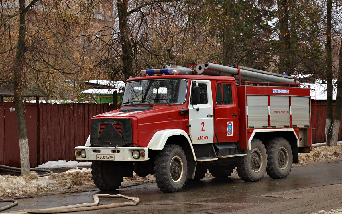 Калужская область, № М 500 ТА 40 — Роспожснаб-4378