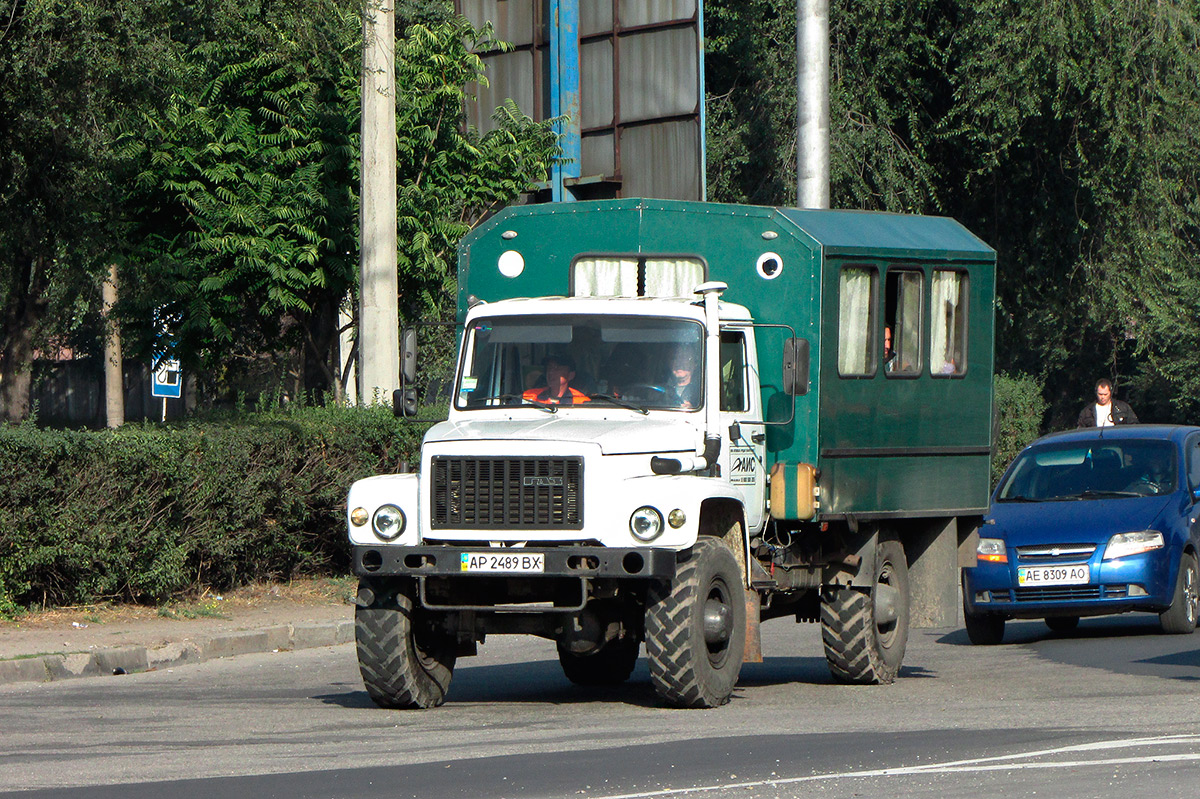 Запорожская область, № АР 2489 ВХ — ГАЗ-33081 «Садко»