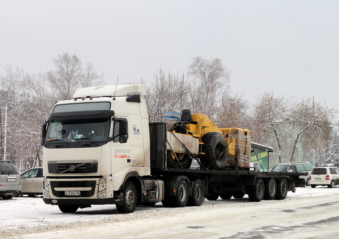 Приморский край, № А 752 МС 125 — Volvo ('2008) FH.440