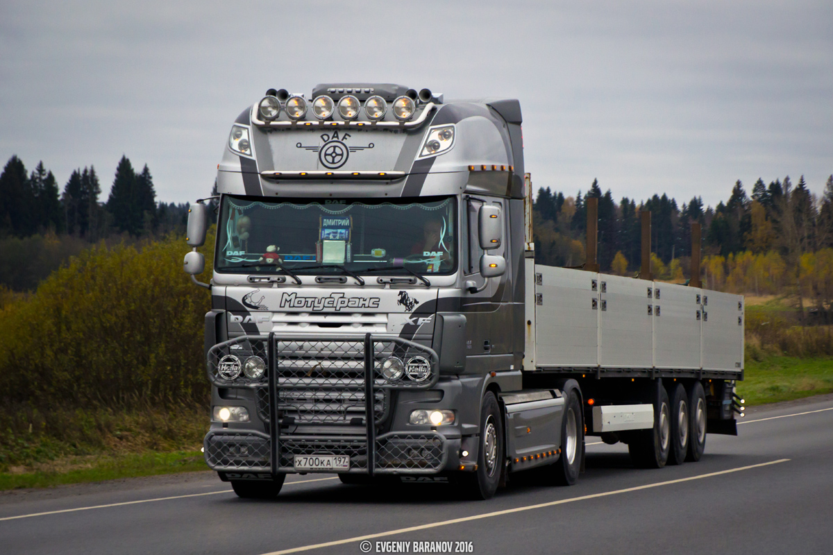 Москва, № Х 700 КА 197 — DAF XF105 FT