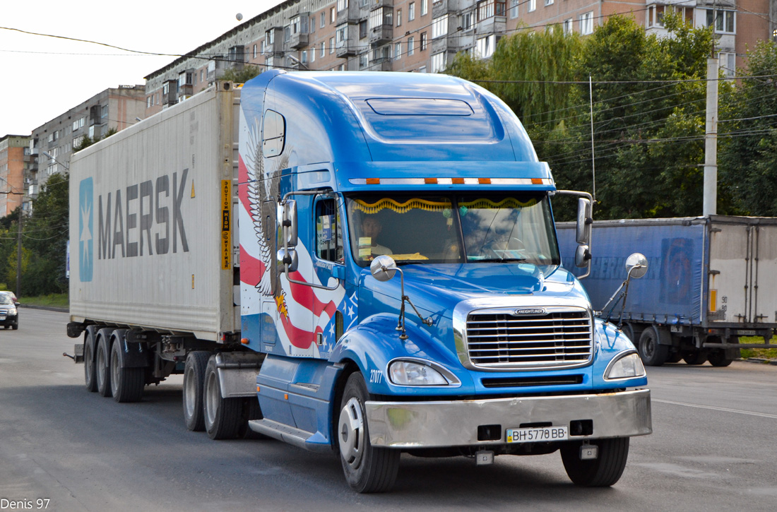 Одесская область, № ВН 5770 ВВ — Freightliner Columbia