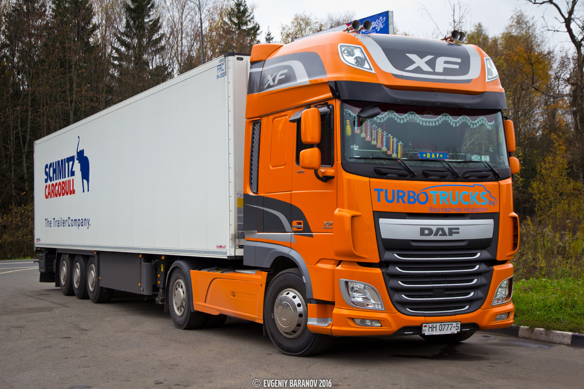 Минская область, № НН 0777-5 — DAF XF Euro6 FT