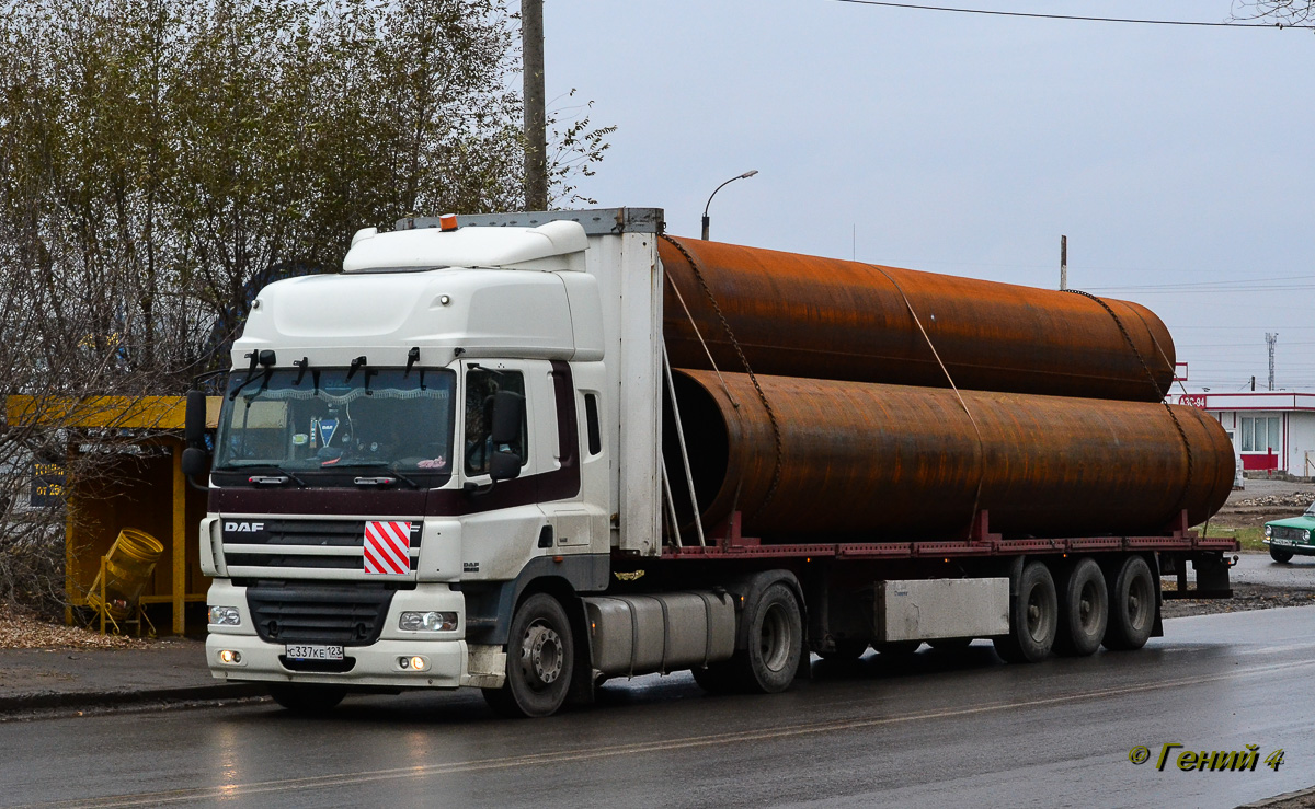 Краснодарский край, № С 337 КЕ 123 — DAF CF85 FT