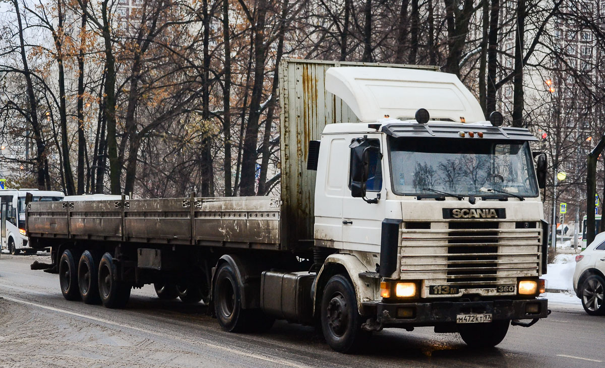 Москва, № М 472 КТ 97 — Scania (II) R113M