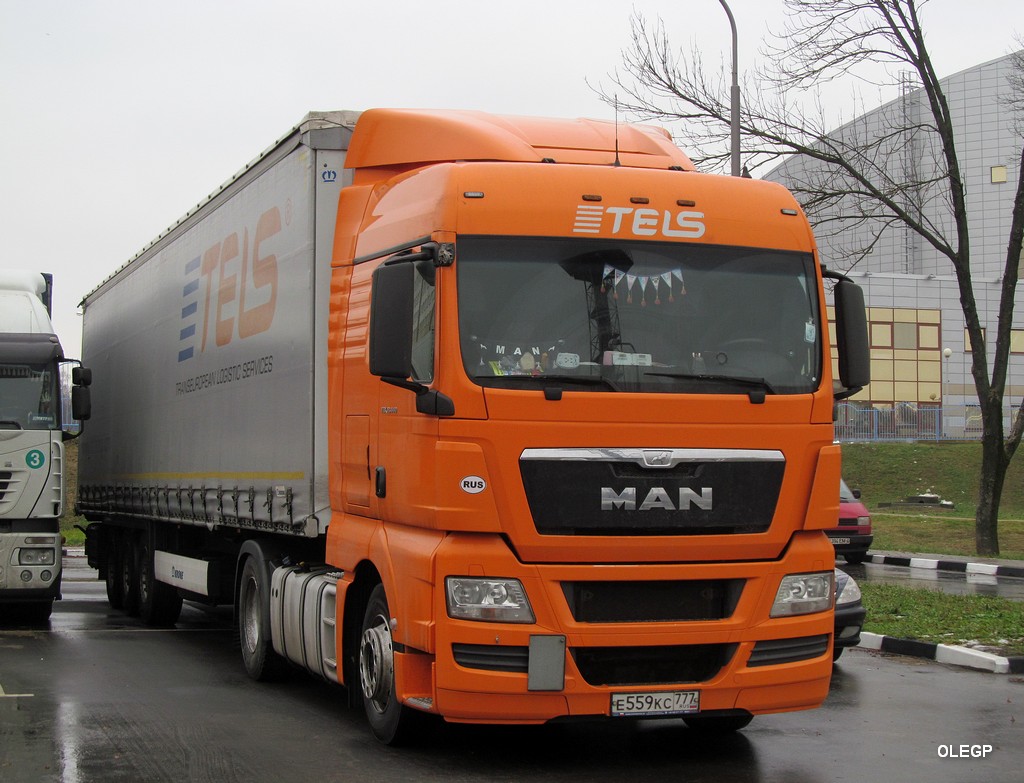 Москва, № Е 559 КС 777 — MAN TGX ('2007) 18.440