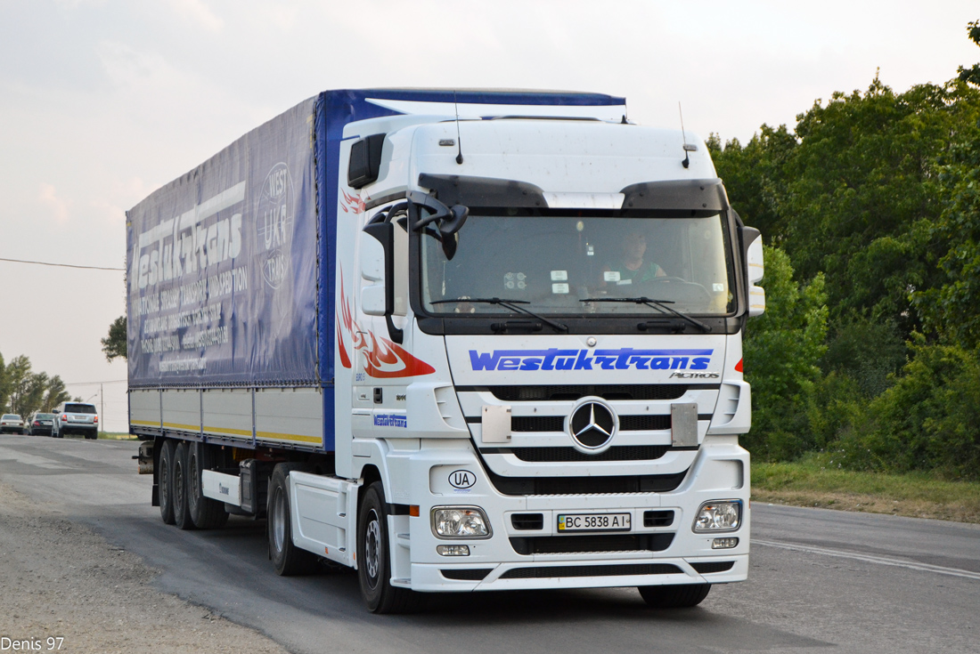 Львовская область, № ВС 5838 АІ — Mercedes-Benz Actros ('2009) 1844