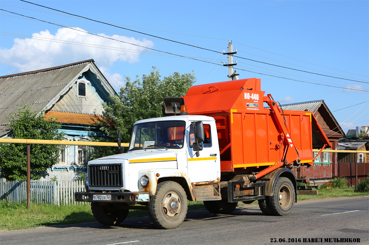 Нижегородская область, № О 782 ОХ 52 — ГАЗ-3307