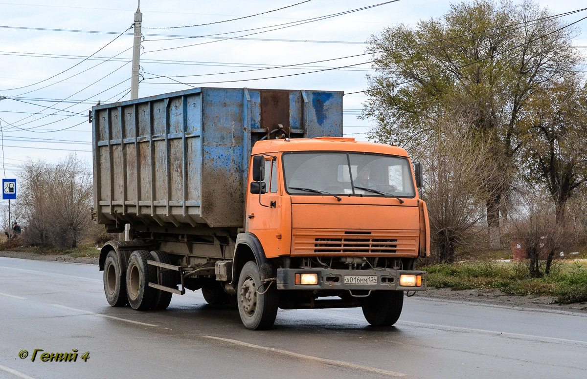 Волгоградская область, № А 016 ММ 134 — КамАЗ-65117 [651170]