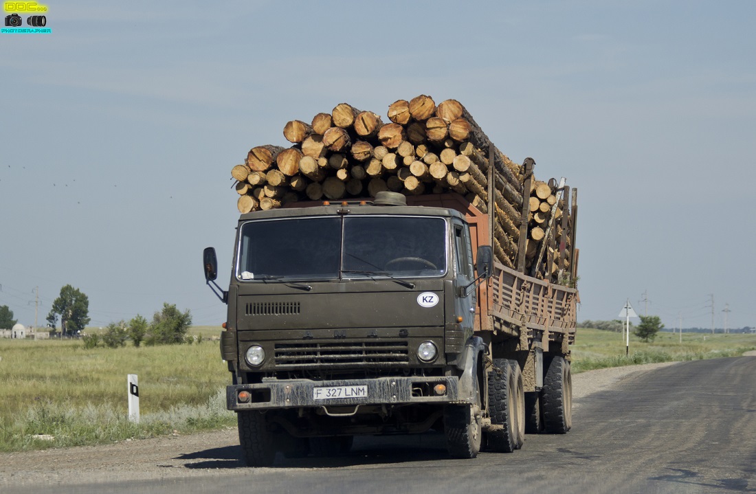 Восточно-Казахстанская область, № F 327 LNM — КамАЗ-5410