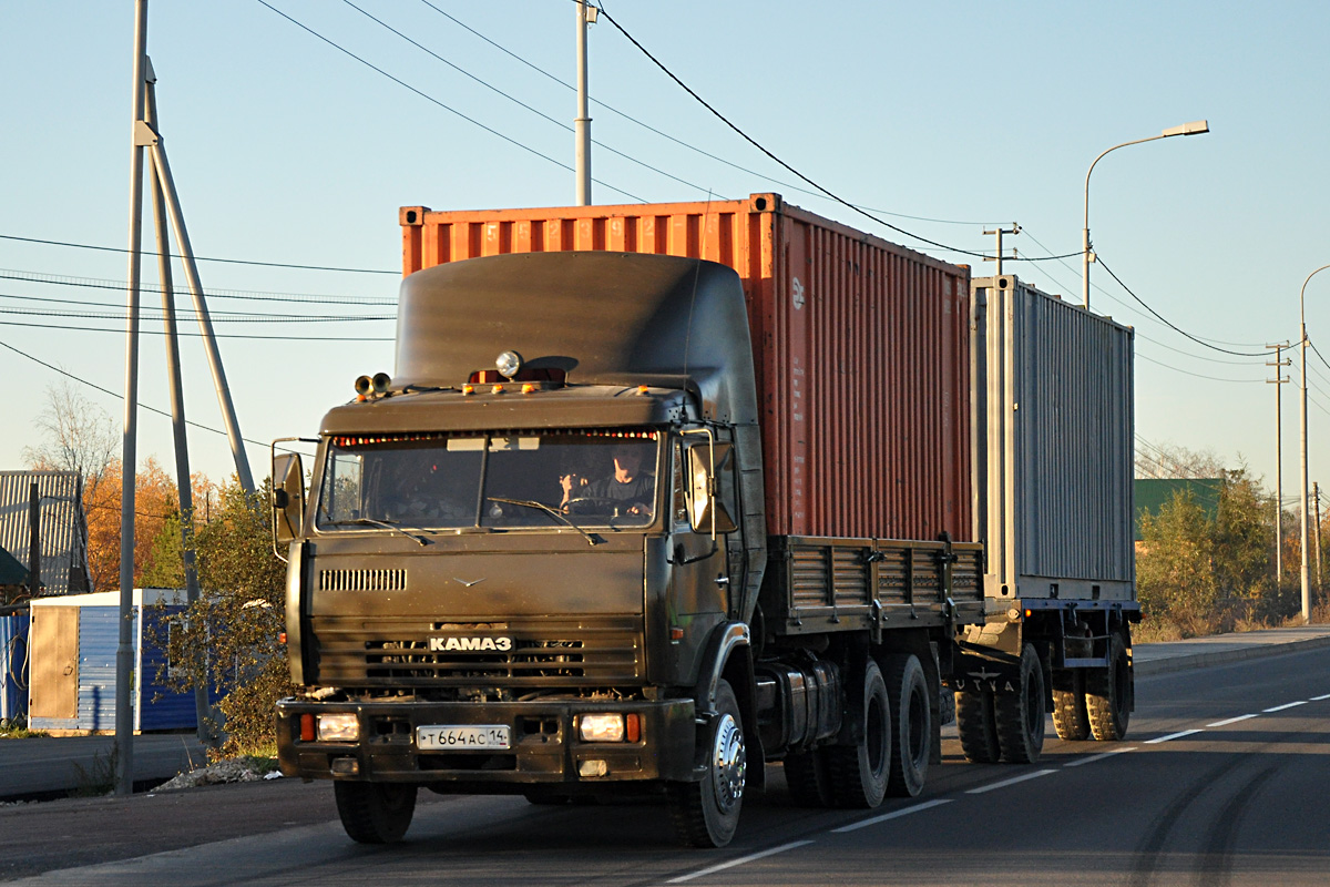 Саха (Якутия), № Т 664 АС 14 — КамАЗ-53212