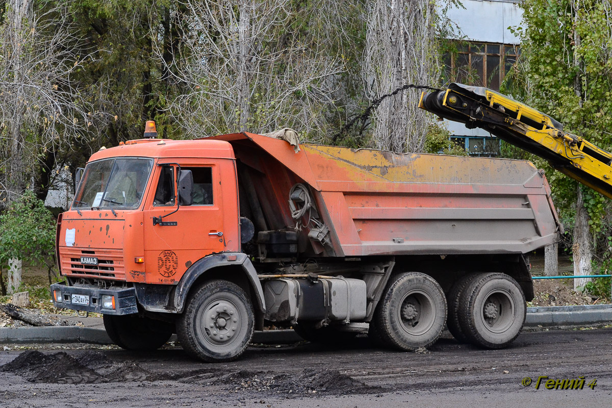 Волгоградская область, № Т 340 АУ 34 — КамАЗ-55111-13 [55111N]