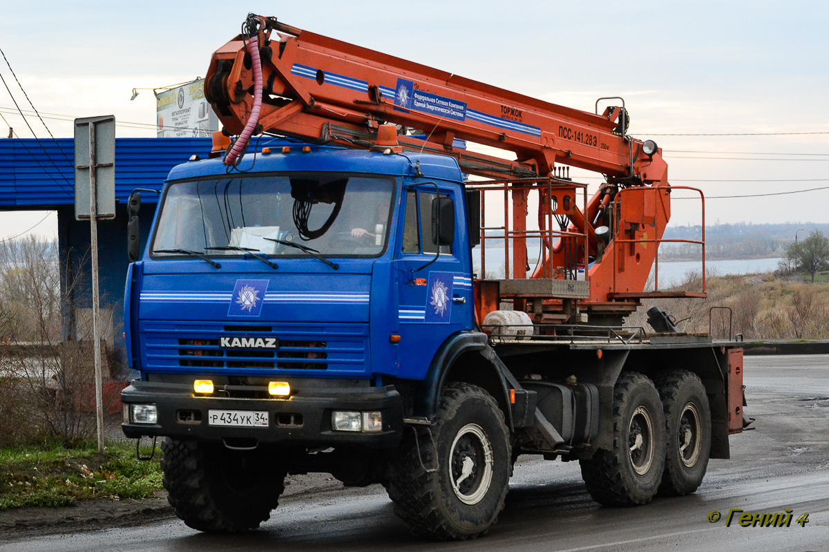 Волгоградская область, № Р 434 УК 34 — КамАЗ-43114-15 [43114R]