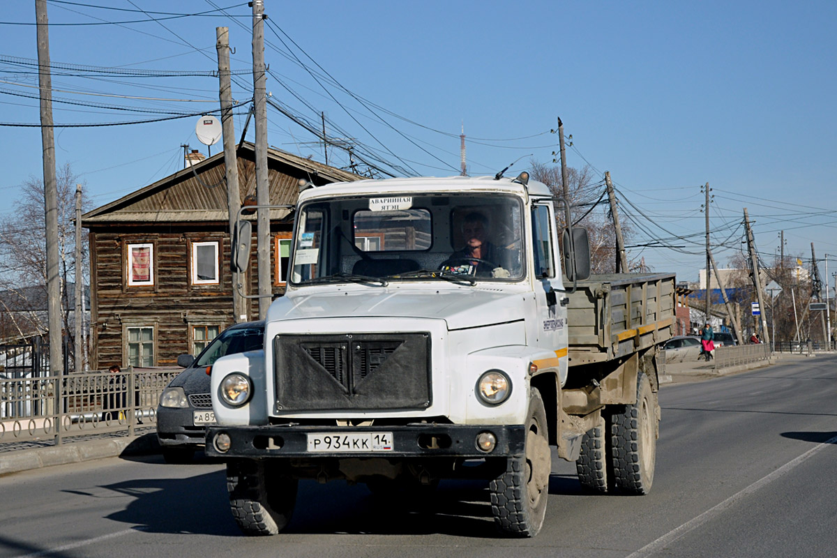 Саха (Якутия), № Р 934 КК 14 — ГАЗ-3309