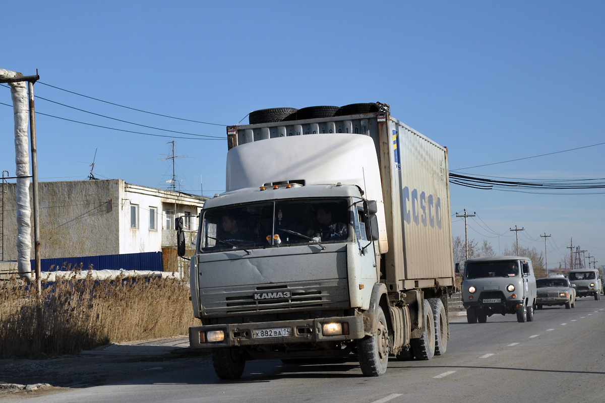 Саха (Якутия), № К 882 ВА 14 — КамАЗ-53215 (общая модель)