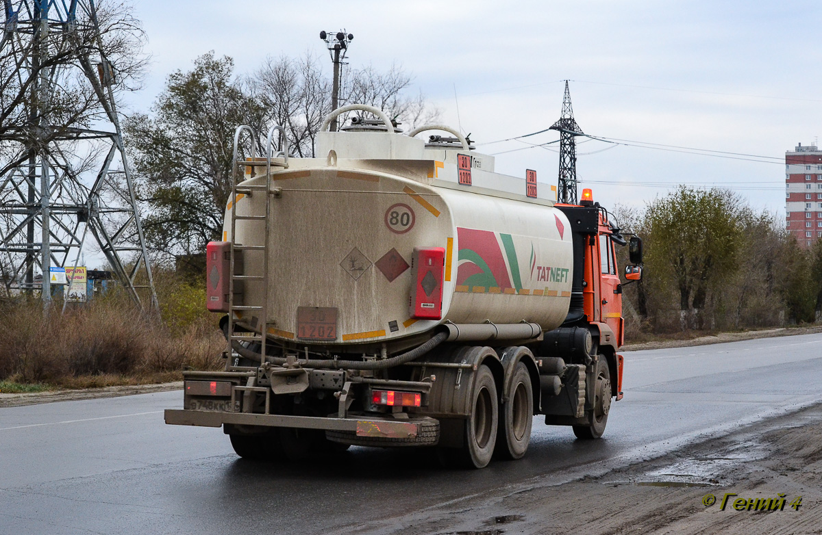 Волгоградская область, № В 748 КК 134 — КамАЗ-65115-L4