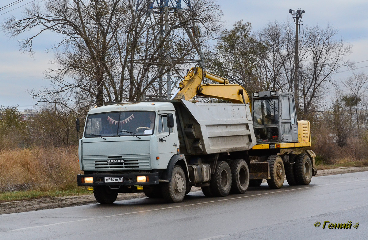 Волгоградская область, № Е 514 ХО 34 — КамАЗ-55111-02 [55111C]