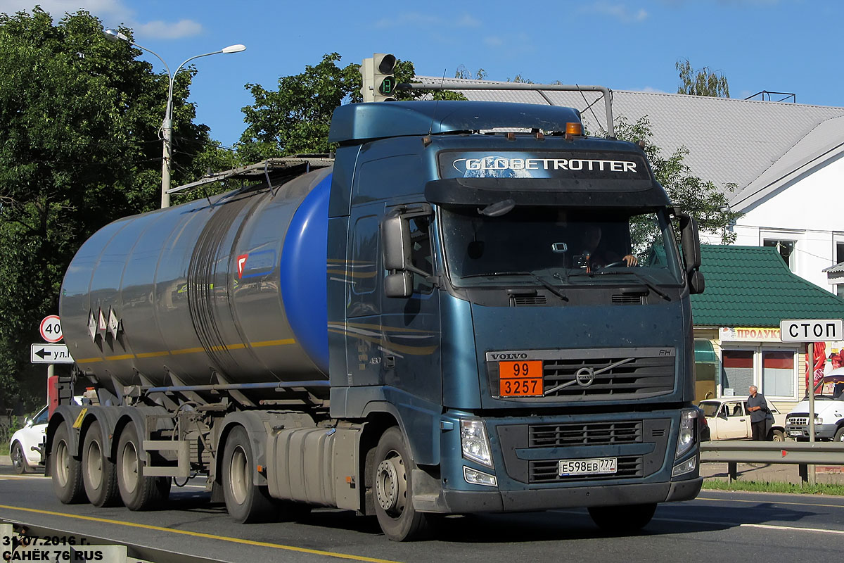 Москва, № Е 598 ЕВ 777 — Volvo ('2008) FH.460; Volvo ('2008) FH.460 "Чемпион Эпохи" (Ярославская область)