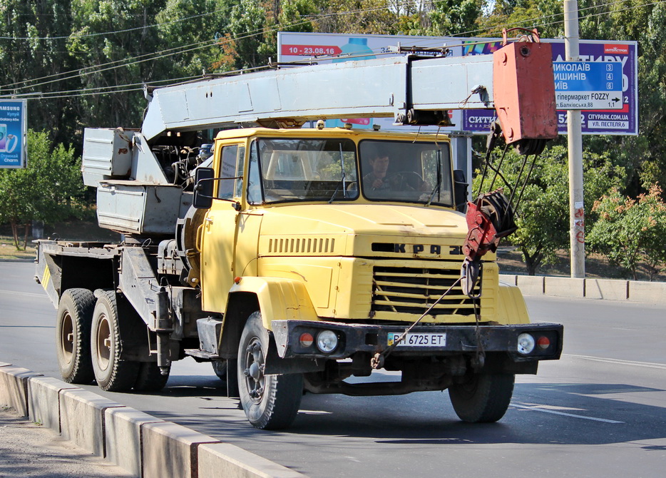 Одесская область, № ВН 6725 ЕТ — КрАЗ-250К