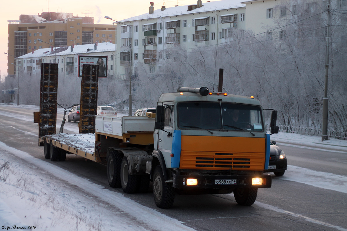 Саха (Якутия), № О 988 АХ 14 — КамАЗ-54115 [541150]