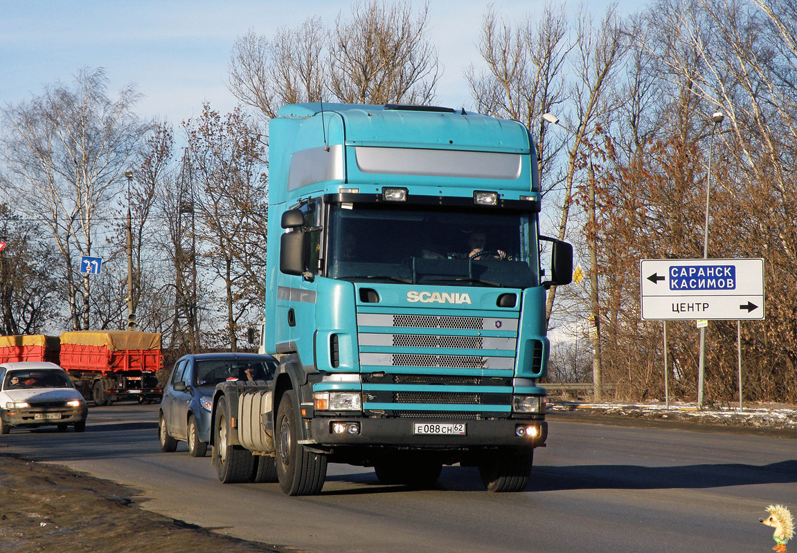 Рязанская область, № Е 088 СН 62 — Scania ('1996, общая модель)