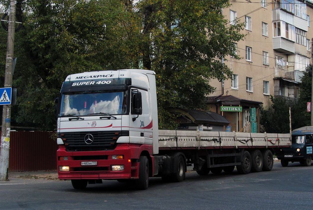 Москва, № У 483 АК 777 — Mercedes-Benz Actros ('1997) 1840