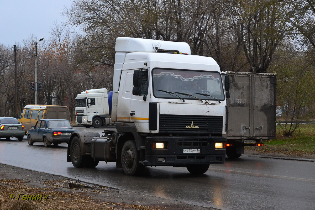 Волгоградская область, № С 473 РТ 34 — МАЗ-5440A5