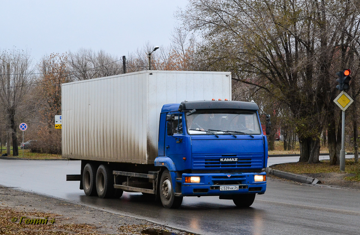 Волгоградская область, № С 539 НК 34 — КамАЗ-65117-N3