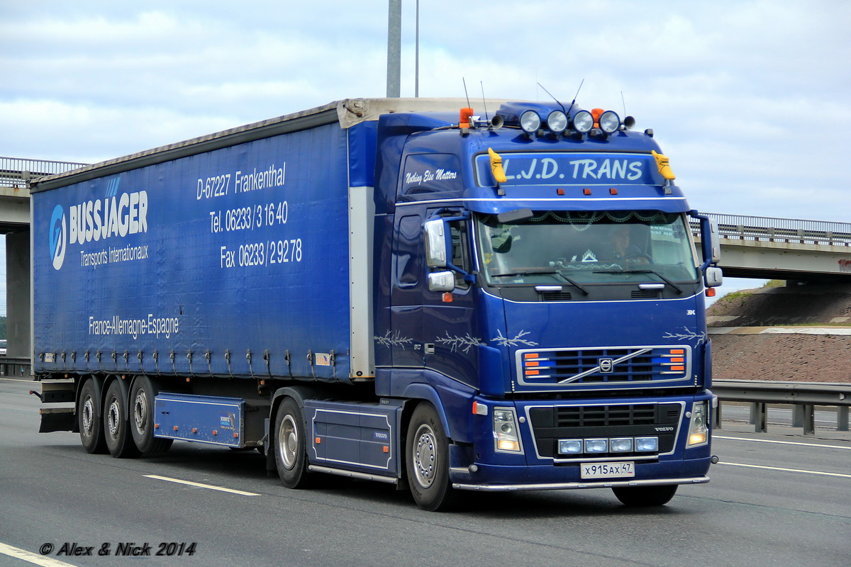 Ленинградская область, № Х 915 АХ 47 — Volvo ('2002) FH16.610