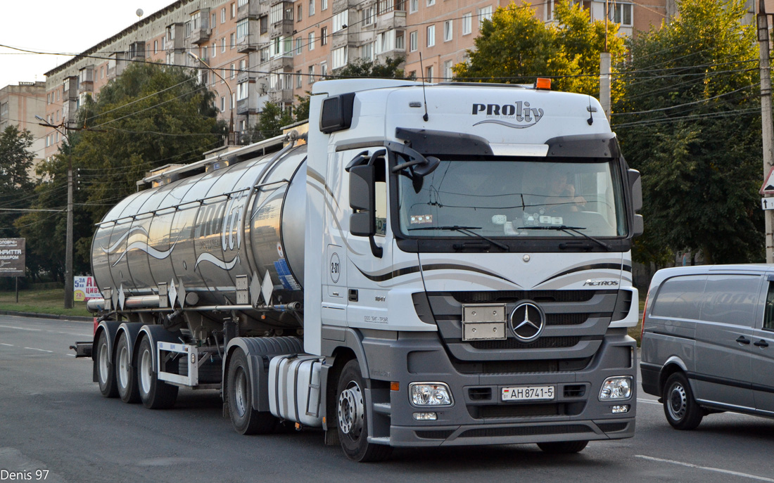 mercedes-benz actros цистерна