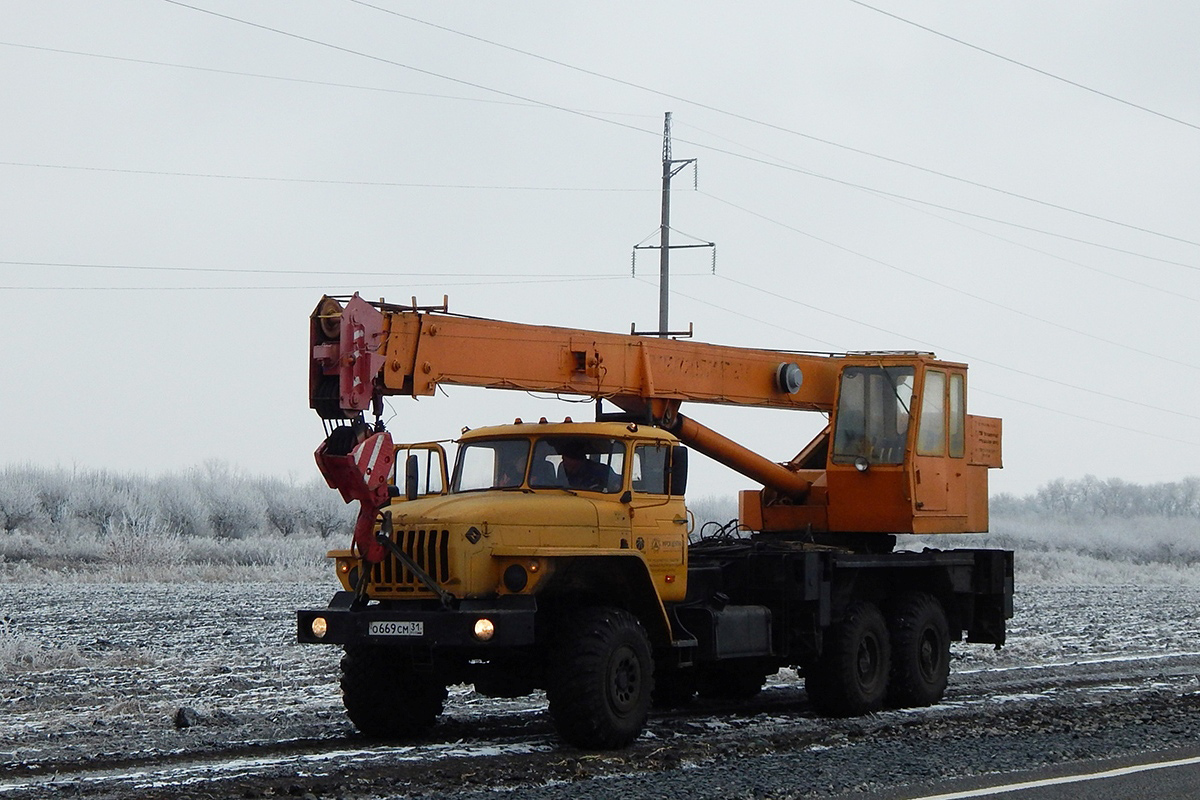 Белгородская область, № О 669 СМ 31 — Урал-4320-40