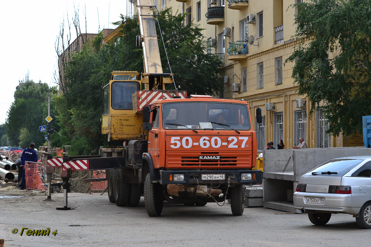 Волгоградская область, № М 290 АН 48 — КамАЗ-65115-62