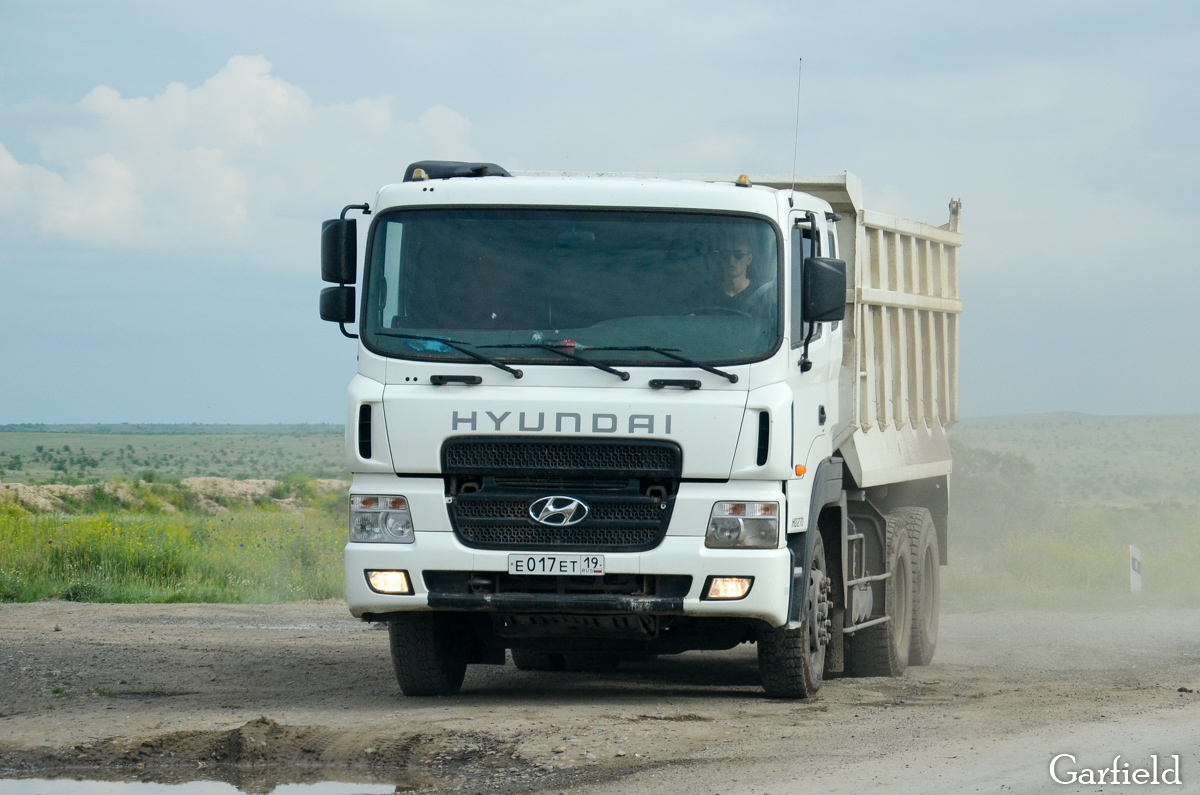 Хакасия, № Е 017 ЕТ 19 — Hyundai Power Truck HD270