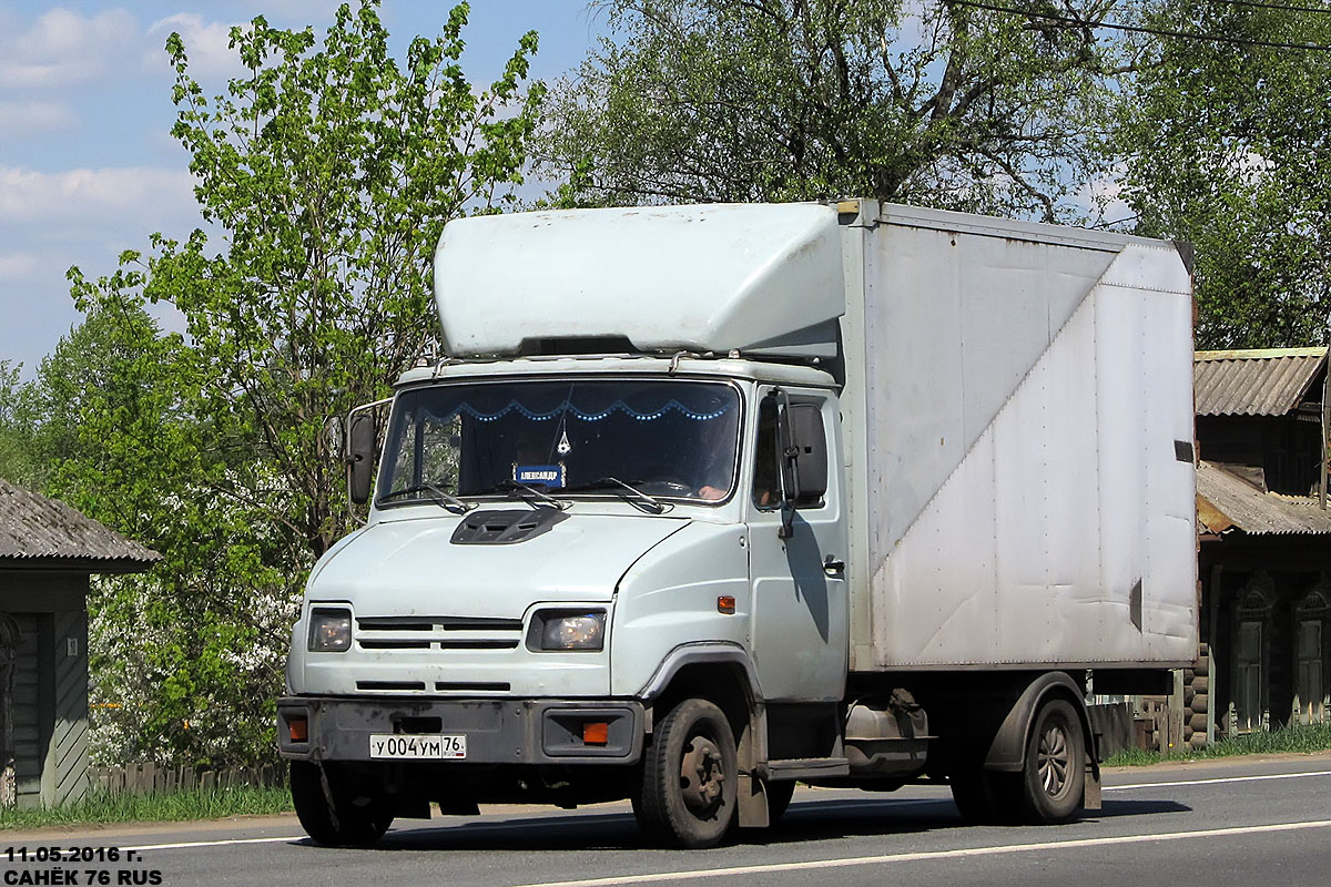 Ярославская область, № У 004 УМ 76 — ЗИЛ-5301ПО "Бычок"